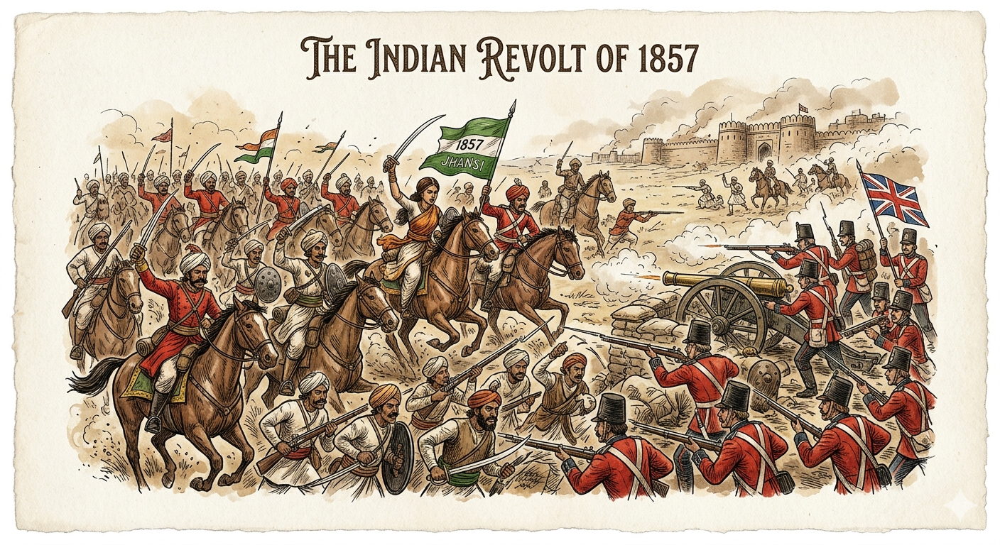 Bhartiya Swatantrata Sangram 1857 revol